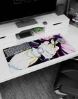 Dark fantasy serenity design on 32x16 mouse pad brings Overlord's softer elegance to life vividly