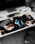 Large 40x20 inches desk pad with cursed spirits and sinister energy, perfect for fans seeking dark and thrilling moments from Jujutsu Kaisen.
