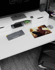 14x10 inches classic anime mouse pad featuring Pain from Naruto Shippuden with Rinnegan eyes, hands in prayer.