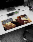 32x16 inches Naruto Shippuden mouse pad featuring Pain praying with Rinnegan eyes and Akatsuki red clouds.