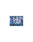 Classic anime mouse pad 14x10 inches with stacked diary holders, bold numbers, and sharp blue panels.