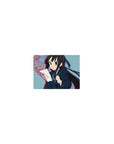 Classic anime girl mouse pad 14x10 inches with layered poster-style graphics, bold text, and desk-ready design.