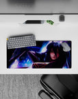 28x12 inches mouse pad with Albedo from Overlord, exuding beauty and allure in a powerful, fantasy-themed design.