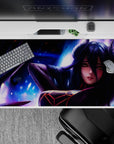 40x20 inches desk pad with Albedo from Overlord, capturing her beauty and allure in a dynamic, fantasy-inspired design.