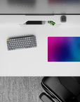 14x10 inches mouse pad with a vibrant gradient design, combining energy and calm for a stylish workspace addition.