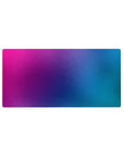Gradient mouse pad featuring purples, pinks, and blues, 32x16 inches, bringing vibrant yet calming design to your everyday tasks.