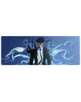 Compact Sung Jin-Woo Shadow Command Desk Pad 32x12 with Solo Leveling theme for stylish and sleek desk decor