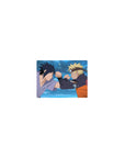 Classic anime mouse pad 14x10 inches with crisp Naruto vs Sasuke showdown art and smooth tracking surface.