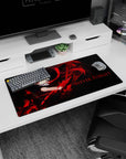 Manga-inspired design on 32x16 mouse pad brings Akame Manga Fusion's bold aesthetic to life vividly
