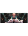Compact Jujutsu Kaisen mouse pad 32x12 featuring Sukuna's cursed king energy for dynamic anime style