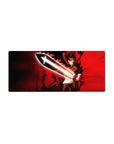 Streamlined Asta Demon-Slayer Sword Mouse Pad 28x12 featuring radiant blade for bold workspace energy
