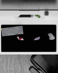 32x16 inches mouse pad with Sharingan and Rinnegan, blending strength and mystery into a bold Naruto design.
