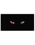 Mouse pad featuring the Sharingan and Rinnegan, 32x16 inches, capturing the chilling power of these legendary eyes.