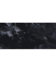 Mouse pad featuring liquid smoke-inspired design, 36x16 inches, with charcoal and deep black swirls creating a sophisticated and moody vibe.