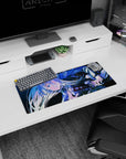 Vibrant 28x12 Jujutsu Kaisen mouse pad with bold character art designed for precision and style