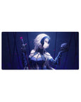 Jeanne d'Arc Alter mouse pad 32x16 featuring skull theme for gaming or workspace energy with bold flair