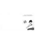 32x16 inches anime mouse pad with dynamic volleyball defense ink art and Karasuno libero jersey details.