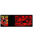 Compact 32x12 inches mouse pad with Chainsaw Man, manga chaos, and blood-red design for intense, high-energy action vibes.