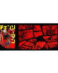 Mouse pad featuring Chainsaw Man, 36x16 inches, with manga chaos and blood-red design for intense, high-adrenaline action.