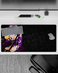 Akeno Himejima anime mouse pad, 32x16 inches, with serene yet powerful look, floral shadows, perfect for High School DxD fans.