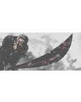 Roronoa Zoro mouse pad 36x16 with striking blade pose for immersive anime-themed decor and setups