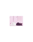Classic anime mouse pad 14x10 inches with two moon-marked cats in a soft pink room and glowing curtains.