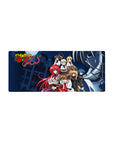 High School DxD mouse pad featuring Rias, Akeno, Koneko, Asia, Xenovia, Irina, and Issei, size 28x12 inches.