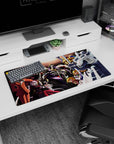 Dark fantasy Nazarick design on 32x16 mouse pad brings Overlord's legendary cast to life vividly