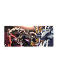 Streamlined Ainz Ooal Gown mouse pad 28x12 featuring Nazarick's cast for bold workspace flair