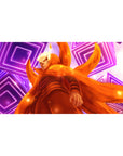 40x20 inches anime desk pad with Kurama mode ninja, neon purple rings, and premium gaming surface.