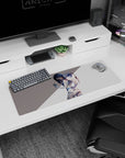 Artistic 32x12 inches mouse pad with Ichigo from Darling in the Franxx, blending cool sophistication and futuristic design.