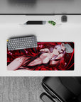 Compact 28x12 mouse pad highlights Sakura's complex power and allure for immersive Fate vibes