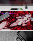 Alluring 40x20 desk pad showcases Matou Sakura's dark transformation with beauty and danger for fans