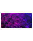 Abstract Contour desk mat 32x16 featuring bold swirls for gaming or workspace energy with creative flair
