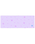 Compact Lavender Sakura Bloom Mousepad 32x12 with nature theme for stylish and sleek desk decor