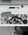 32x12 inches mouse pad with Guts wielding his Dragonslayer sword, perfect for adding action, power, and determination to your workspace.