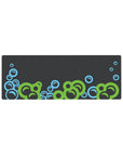 Compact Bubble Pop Desk Mat 32x12 with bubble theme for sleek and stylish desk decor
