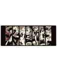 Persona 5 mouse pad 32x12 inches featuring Joker, Panther, and more Phantom Thieves in vibrant noir tones.