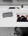 Small-sized 14x10 mouse pad with Todoroki Midoriya Bakugo design adds bold camaraderie to any desk