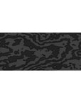 Mouse pad featuring black-on-black camouflage design, 36x16 inches, with textured charcoal and graphite patterns for a modern, minimalist aesthetic.