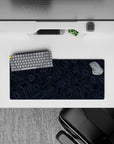 Compact 28x12 desk mat highlights organic flow and refined contours for immersive sophistication and focus
