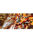 36x16 inches anime desk pad with mecha battle art, sparks, smoke swirl backdrop, smooth tracking surface.
