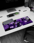 Small but impactful 32x12 desk pad showcases anime-inspired evolution with striking contrasts and sleek sophistication