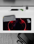 Compact yet detailed 28x12 inch mouse pad showcasing Sukuna's raw power for anime-inspired desks