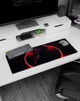 Stylish 32x12 inch mouse pad with Sukuna's dark art, perfect for gaming or daily use setups