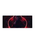 28x12 inch mouse pad featuring Sukuna, the King of Curses, with striking red and black details for bold energy