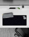 Compact 28x12 desk mat highlights organic flow and refined contours for immersive sophistication and focus