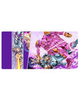 Mouse pad featuring Johnny Joestar and Funny Valentine from JoJo's Bizarre Adventure, 32x16 inches, with vibrant colors representing the Steel Ball Run finale.