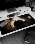 Fantasy-inspired design on 40x20 desk pad perfect for adding dramatic energy and artistic intensity to your setup or decor