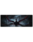 Compact 32x12 inches mouse pad with Kaneki design, featuring his Kagune and piercing red eye for an intense, high-impact Tokyo Ghoul effect.